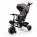 Tricicletă pentru copii cu roți EVA și scaun rotativ 360° - gri, verde, negru
