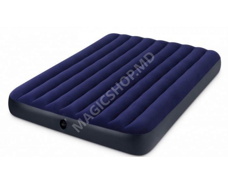 Saltea gonflabilă Intex 203x152x25 cm, albastru