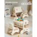 Masa cu set constructie + tabla cu scaun art.65010