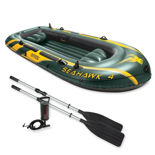 Barcă gonflabilă Seahawk cu 4 locuri 351x145x48cm