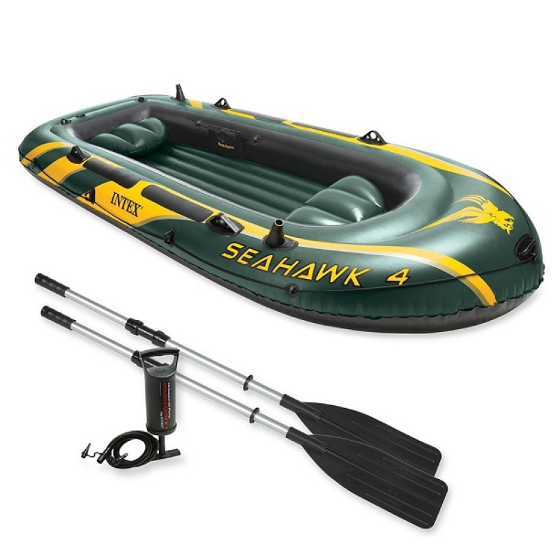 Barcă gonflabilă Seahawk cu 4 locuri 351x145x48cm