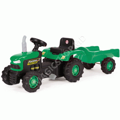 Педальный трактор Dolu с прицепом (8053)