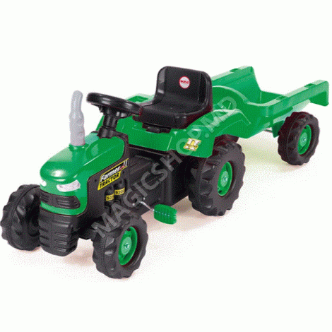 Педальный трактор Dolu с прицепом (8053)