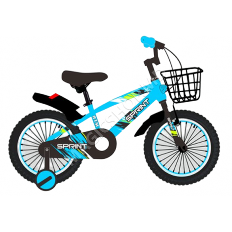 Bicicletă "Sprint" cu 2 roți, 16" în diferite culori