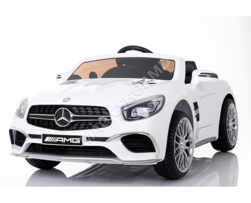 Машина аккумуляторная Mercedes Benz белый, черный 