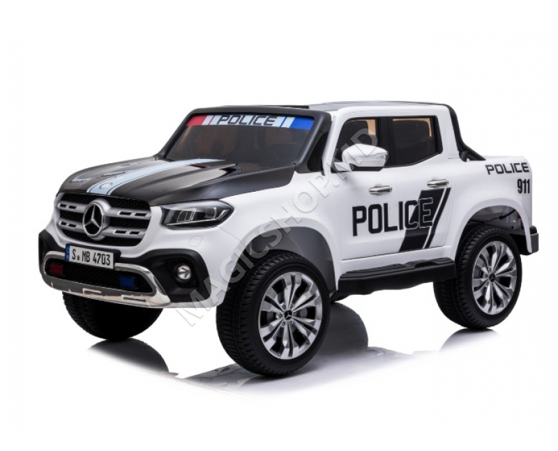 Машина аккумуляторная RT Mercedes Benz White\Black (MX606)