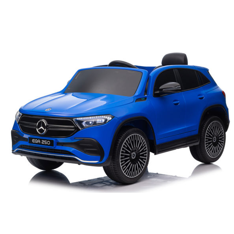Mașină cu acumulator Mercedes Benz - verde, rosu, albastru