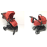 Carucior "Melange" 2 in 1 cu patut