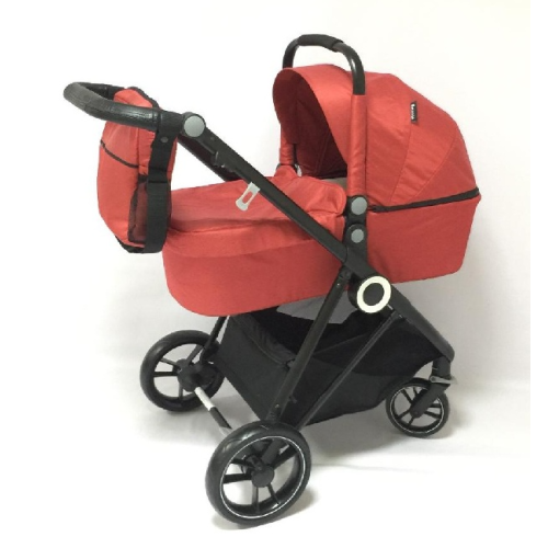 Carucior "Melange" 2 in 1 cu patut