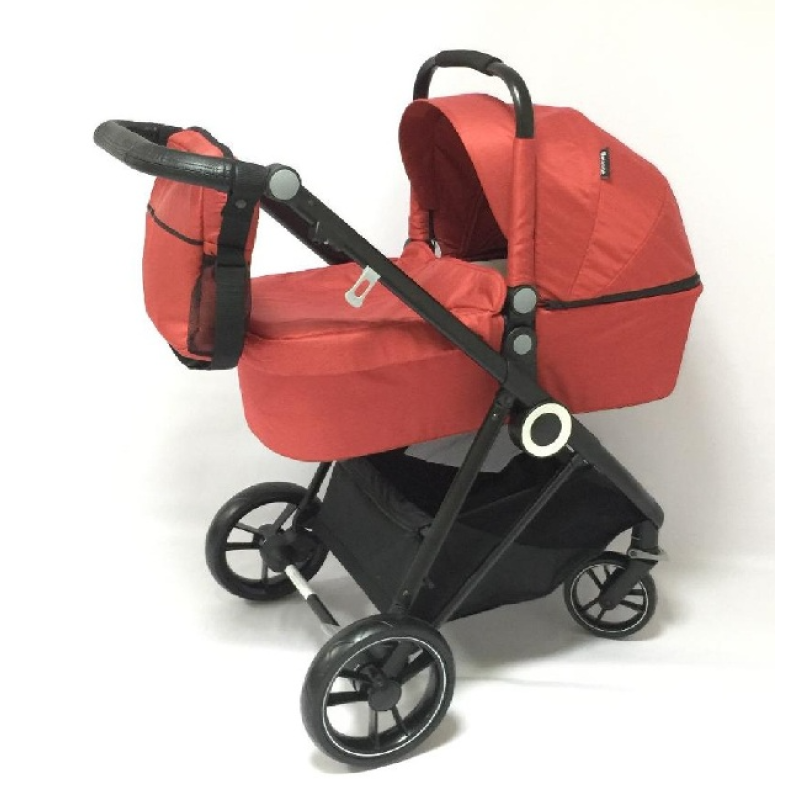 Carucior "Melange" 2 in 1 cu patut
