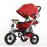 Tricicletă-cărucior cu trei roți, material ECO, roți gonflabile RT688