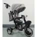 Tricicletă-cărucior cu funcție de rotire a scaunului, material ECO