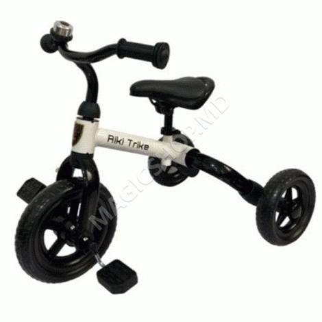 Трехколесный велосипед-трансформер 3 в 1 RTMM80 белый, красный, синий