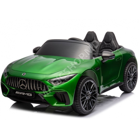 Автомобиль на аккумуляторе Mercedes Benz SL63 Желтый, Синий