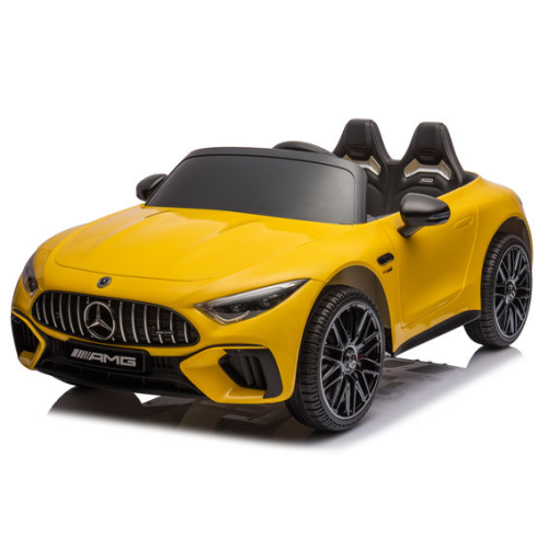 Mașină cu acumulator Mercedes Benz SL63 Yellow, Blue