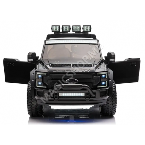 Mașină pe acumulator Ford Super Duty negru RT2088