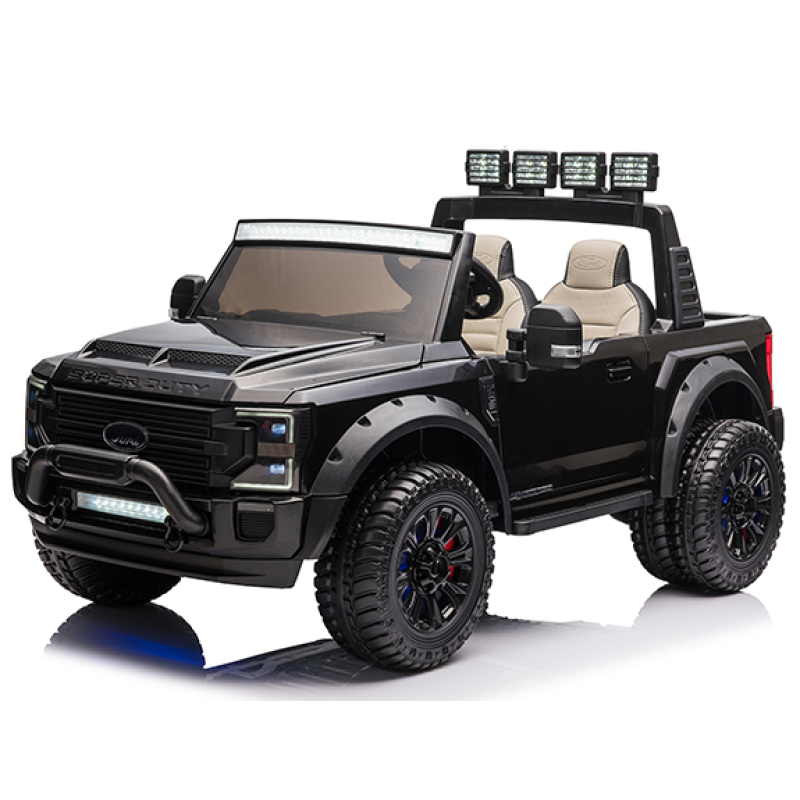 Mașină pe acumulator Ford Super Duty negru RT2088