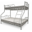 Pat 2 nivele Orkide Triple 90x200+140x200 alb, gri, bej