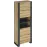 Dulap penal Combo CO8 80x200x42 Gri grafit/alb