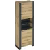Dulap penal Combo CO8 80x200x42 Gri grafit/alb