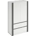 Dulap Combo 100х200х60 grafit/ alb