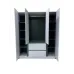 Dulap Combo 180х200х60 grafit/alb