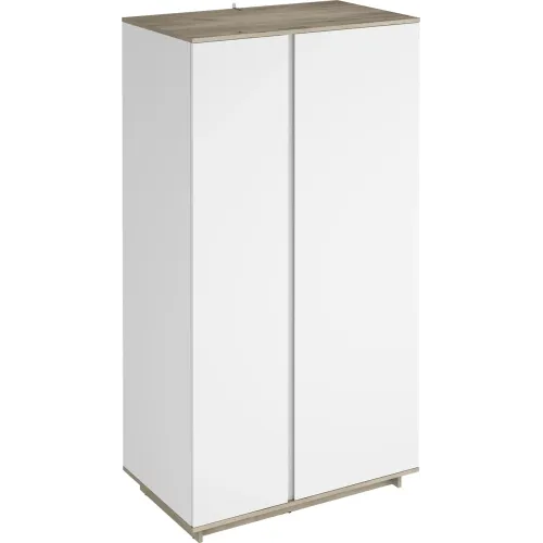 Dulap Concept CT24 100х200х60 stejar craft gri/nimfea alb
