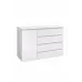 Comoda Grand 120x97 cm (1D4S) grafit/alb