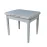 Masa extensibila DT A56 90/120x70 cm alba; ivory; alb-negru