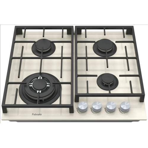 Plita incorporabila Fabiano FHG 8244 VGHT Cream; Sampanie