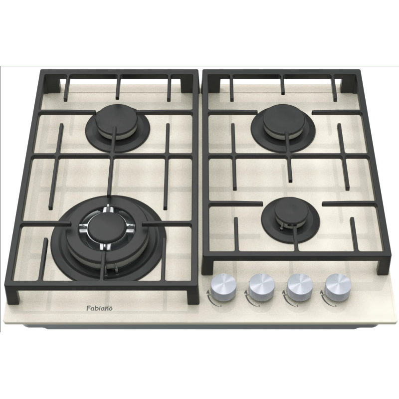 Plita incorporabila Fabiano FHG 8244 VGHT Cream; Sampanie