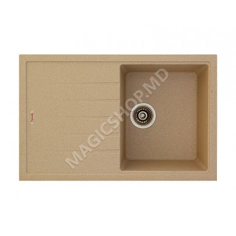 Chiuvetă Fabiano din granit CLASSIC 78x50 Titanium