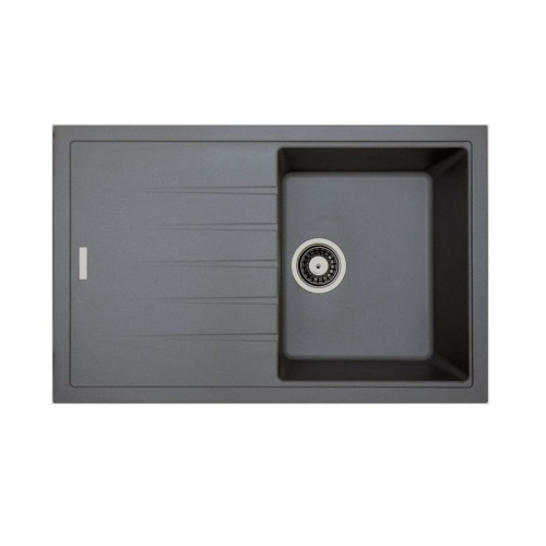 Chiuvetă Fabiano din granit CLASSIC 78x50 Titanium