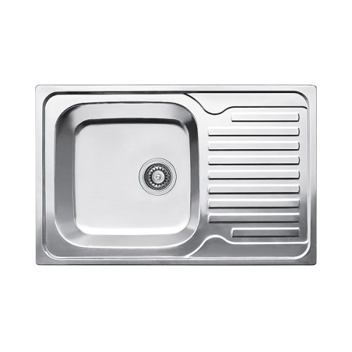 Chiuvetă Fabiano 78x50 microdecor inox 