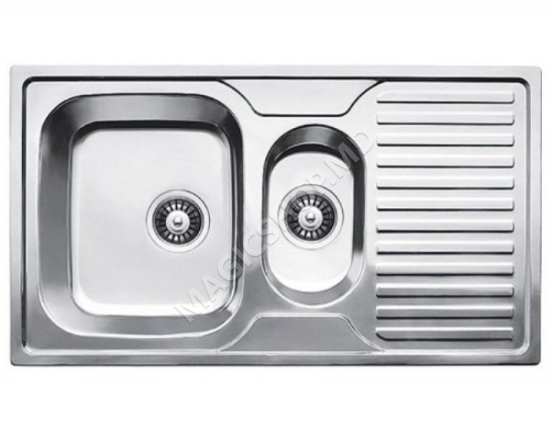 Chiuvetă Fabiano 88x50x1.5 microdecor inox 