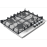 Plită incorporabilă Fabiano FHG 3744 VGH Inox