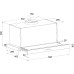 Hota Fabiano Smart 60 Lux Black Glass