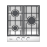 Plita incorporabila Fabiano FHG 8454 VGH Inox
