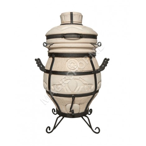 Tandoor SamObjar cu capac rabatabil