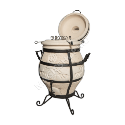 Tandoor SamObjar cu capac rabatabil