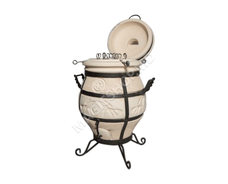 Tandoor SamObjar cu capac rabatabil