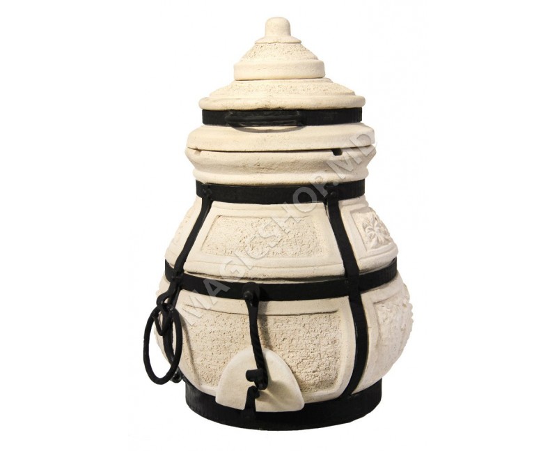 Tandoor Nomad cu capac rabatabil