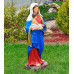 Figurina Cera Fecioara Maria cu pruncul