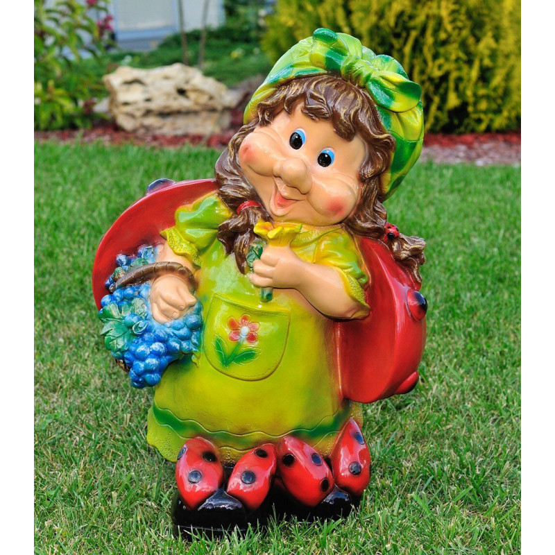 Figurina Cera Maya cu struguri