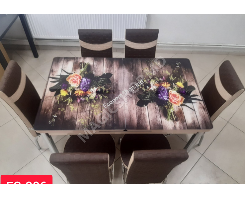 Masa cu scaune pentru sufragerie ES-306