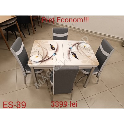 Masa cu scaune pentru sufragerie ES-39