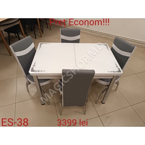 Masa cu scaune pentru sufragerie ES-39