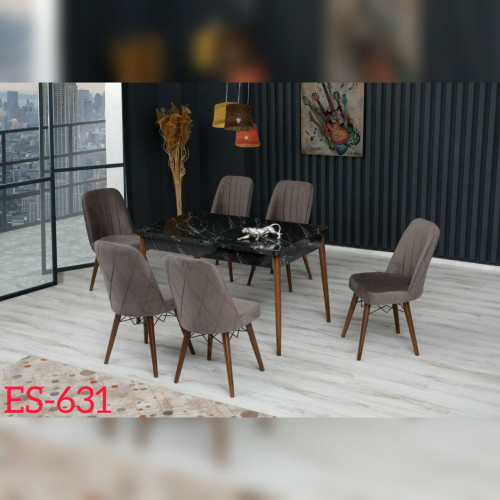Set Masa extensibilă + 6 scaune ES-631