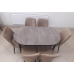 Set de sufragerie MDF masa ovala si sase scaune ES-713
