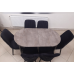 Set de sufragerie MDF masa ovala si sase scaune ES-713